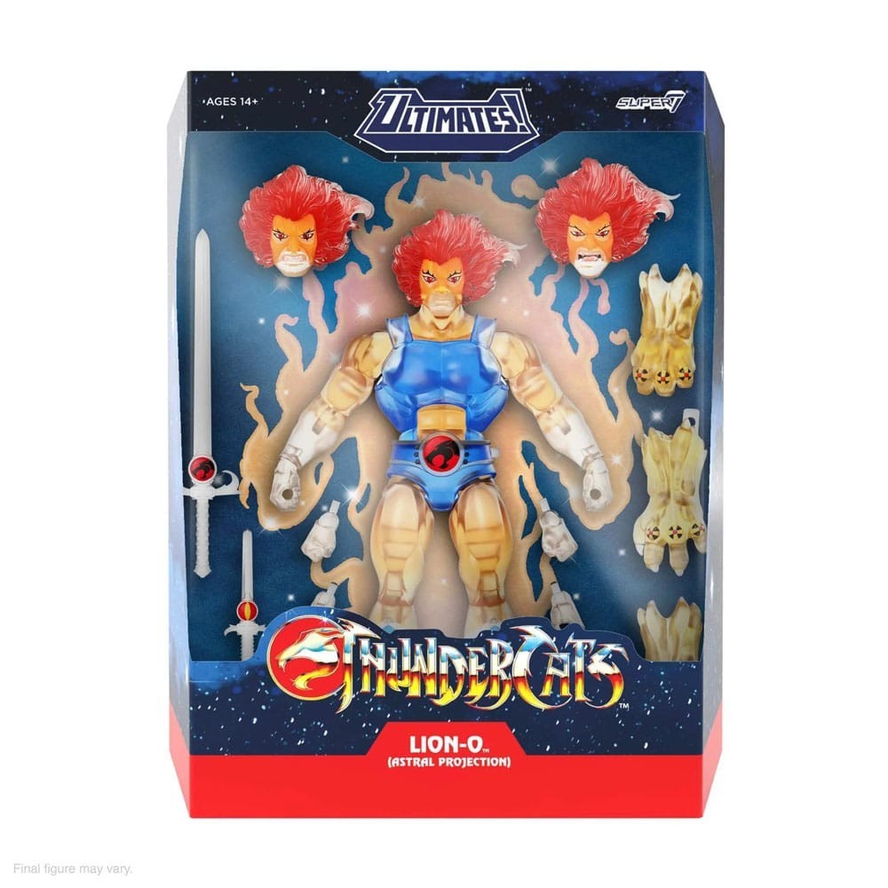 Figurine Lion-O Astral Projection Cosmocats Ultimates 18 cm articulée