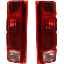 2Pc Tail Light Set For 1980-1986 Ford F-150 F-250 F-350 Bronco 80-83 F-100