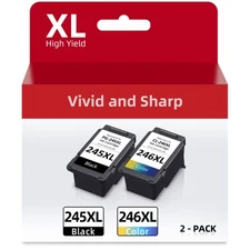 PG-245XL CL-246XL Ink Cartridge for Canon PIXMA MG2522 MG2520 2920 MX490 TS3122