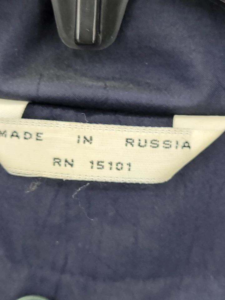 Chaqueta Current Seen Mujer Mediana Verde Azul Clolorblock Vintage Años 90 Abrigo Foto 4 de 4