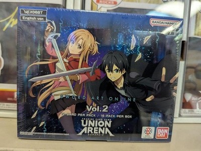 sao union arena booster box Union Arena TCG JP: Sword Art Online Vol.2 Booster Box – Tofu's Trading main image 0