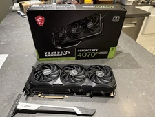 MSI RTX 4070 Ti Super Ventus 3X Black 16GB OC