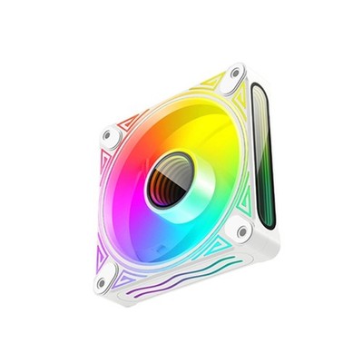 120mm PC Fans Colorful Computer Case Fans for Desktops Adjustable ARGB Cooler