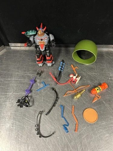 Vintage Teenage Mutant Ninja Turtles  Cyber Samurai Bebop TMNT Accessories Lot