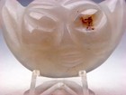 Old Nephrite Jade Stone Carved HongShan Culture Warrior Face/Mask #05302405 — photo 3