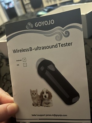 GOYOJO Wireless Ultrasound Probe Scanner Portable Machine Dog Sheep Pig Android 