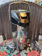 Drink Dispenser Push pump 2.2 L Techni-Brew Airpot Beverage Lever Stainless  