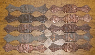 Antique Lilley-Ames Company Columbus Ohio Masonic Sword Crossguard Quillons - Image 1 of 4