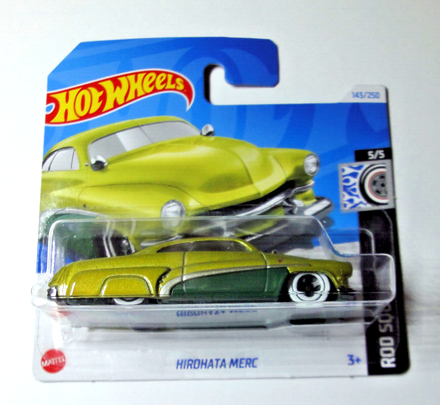 Hot Wheels - Hirohata Merc - Mercury - short card 1:64 - Rod Hot Wheels - Hirohata Merc - Mercury - short card 1:64 - Rod