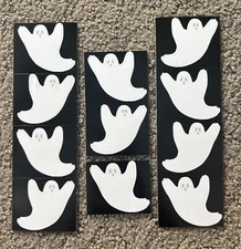 1984 Vintage Mrs Grossman Halloween Ghost stickers - good condition