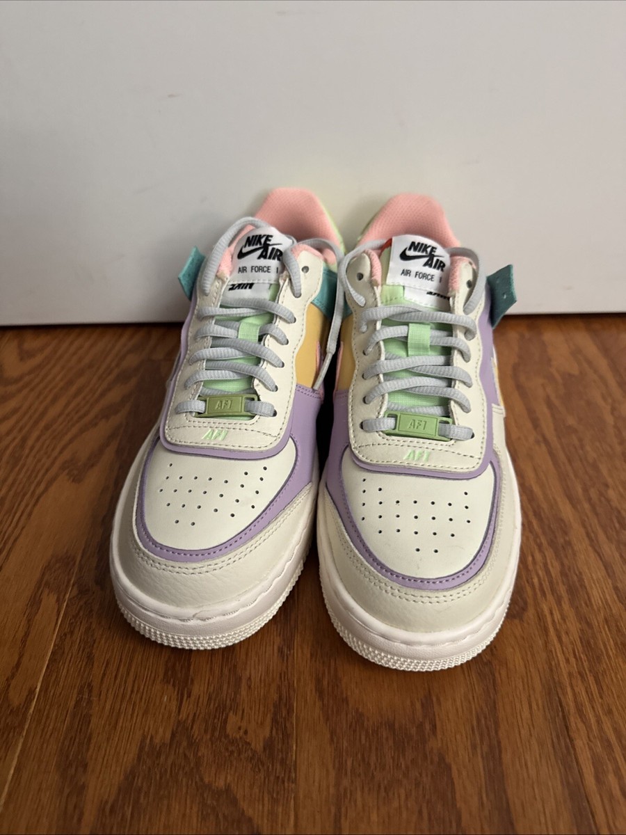靴 Nike Air Force 1 Shadow Pale Ivory Womens Nike Air Force 1 AF1 Shadow Pale Ivory Vandalized