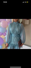 Baby blue sress