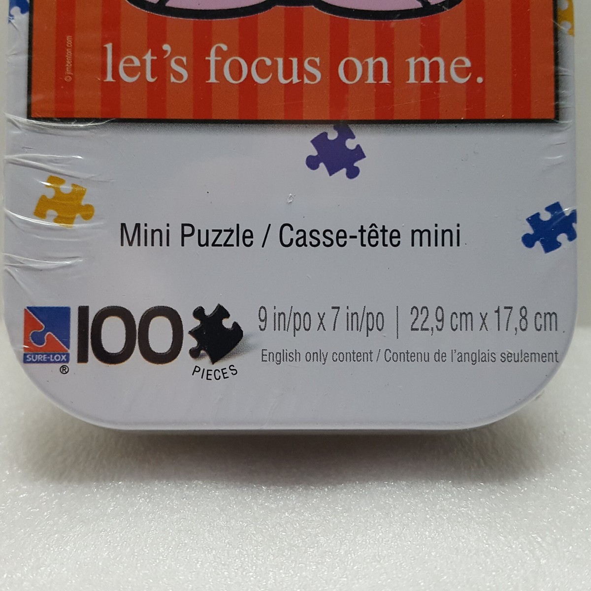 ITS HAPPY BUNNY by Jim Benton LET'S FOCUS ON ME 100 Pc Mini