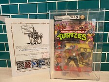 Bebop Soft Head Pink Face Quentin Eastman Collection AFA 70 TMNT 1988 Playmates