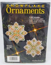 June Grigg Designs Snowflake Ornaments Counted Cross Stitch K-905