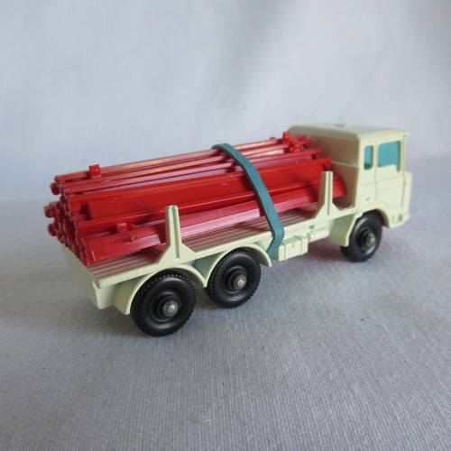 VTG LESNEY ENGLAND DIECAST 1970 #58 DAF GIRDER TRUCK WHITE MINT CONDITION - Picture 3 of 5