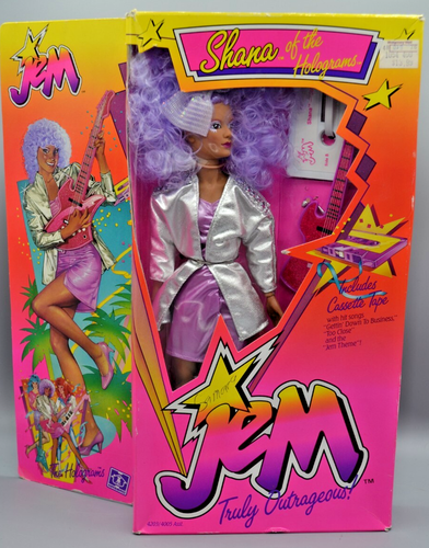 Vintage 1986 Hasbro Jem & the Holograms Shana Doll MISB