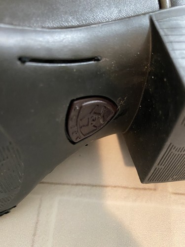 Ariat Damen US 6B Primetime Performance Cowgirl Stiefel Baby schwarz graue Augen - Bild 5 von 8