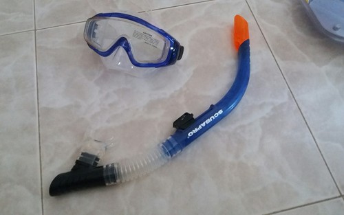 Scubapro MASCHERA in silicone + BOCCAGLIO con valvola - Foto 6 di 7