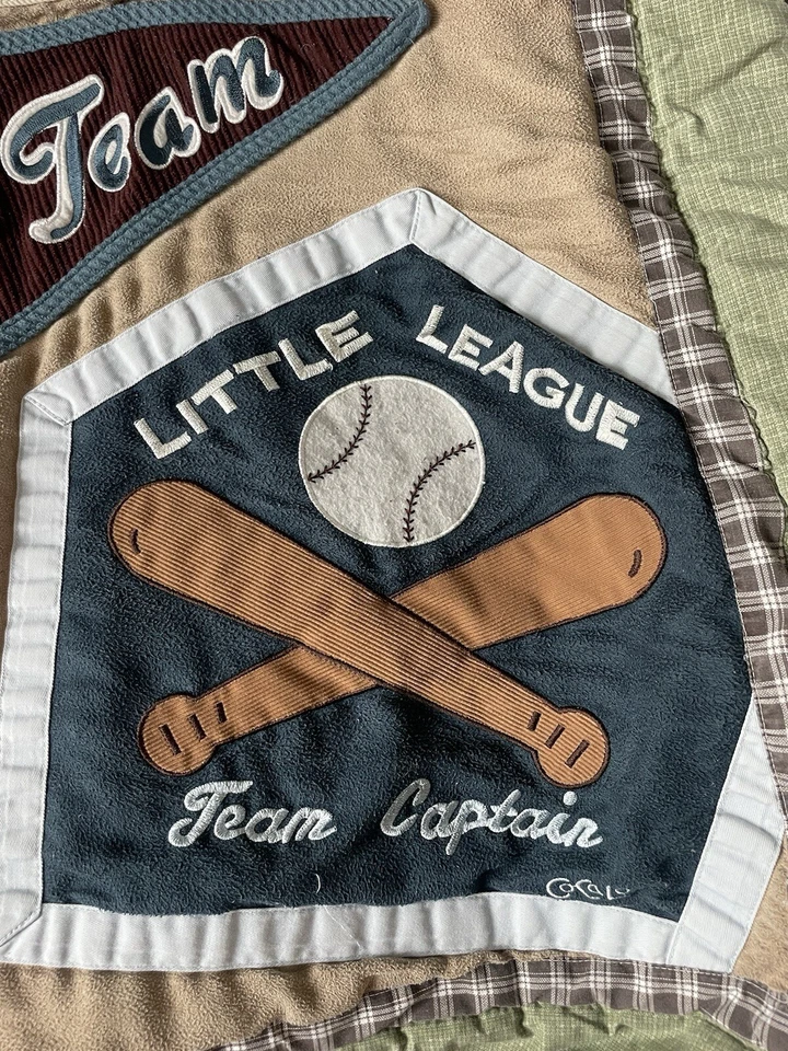 Детская кроватка одеяло Sports футбол бейсбол баскетбол - Изображение 2 из 4