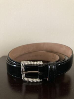 Dolce&Gabbana Women Black Belt Enamel material Luxury  display picture 1