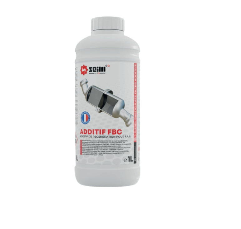 Liquide pour DPF FBC 1L additif universel FAP compatible Peugeot Citroën Ford