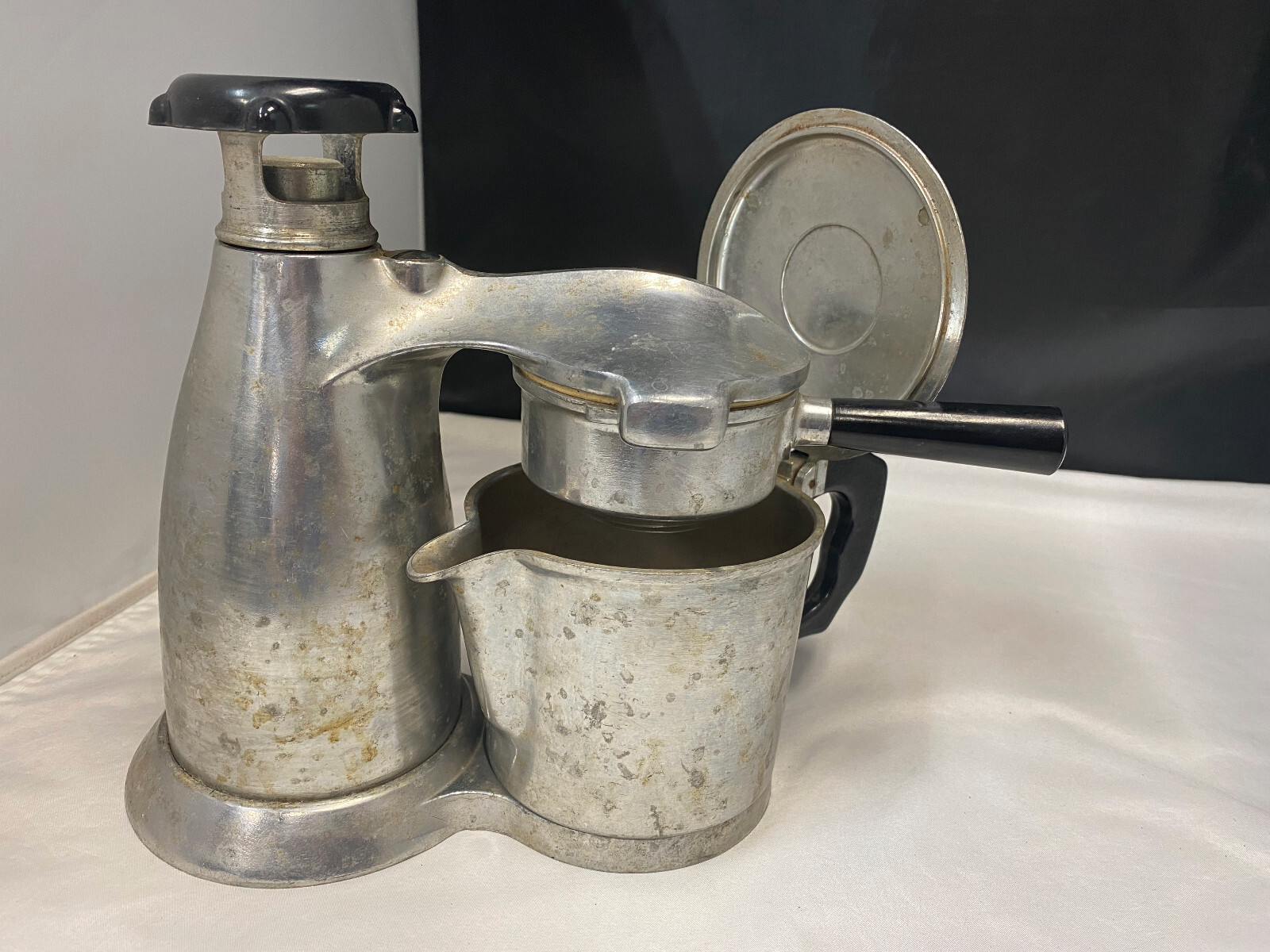 Vintage VESUVIANA 1950's Made in Italy Stovetop ESPRESSO Coffee Maker