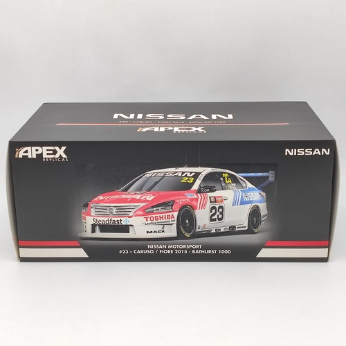Apex 1/18 Nissan Altima Motorsport #23 Caruso / Fiore Bathorst 1000 AD80812 2015 - Picture 9 of 9