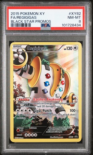 Regigigas graded PSA 8 for sale on eBay