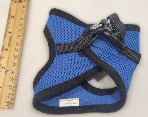 Bark Appeal Step In Dog Mesh Harness Blue XS Extra Small - Picture 2 of 3