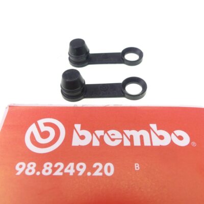 2x Brembo Bremssattel Staubkappen Bremszange Entlüfterschraube Gummistopfen