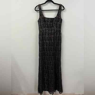 *NEW* Jill Stuart Venice Lace Maxi Dress Gown Woman Size 8