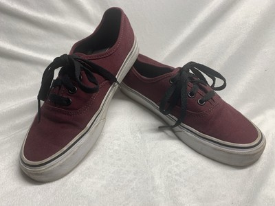 maroon and black vans