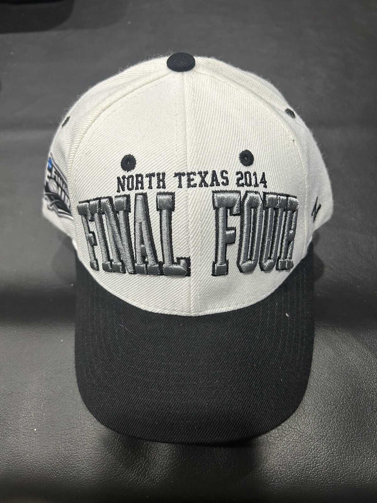 2014 NCAA BASKETBALL FINAL FOUR HAT. White/Gray/Black. Hat is NEW! North Texas!