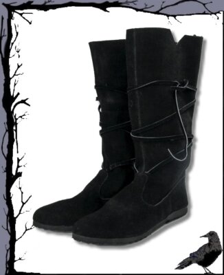 Mittelalter Herrenstiefel mit Gummisohle @  Sonderangebot Leonardo Carbone Einze