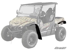 SuperATV Low Profile Fender Flares for Yamaha Wolverine X2 - Front & Rear