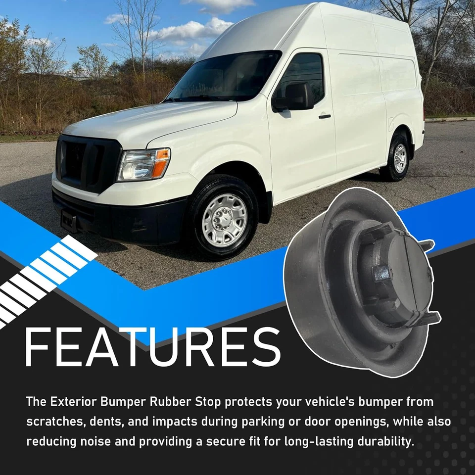 FOR Nissan NV1500 NV2500 NV3500 S SV SL Sliding Door Bumper Stop 908781PA1A - Изображение 4 из 4