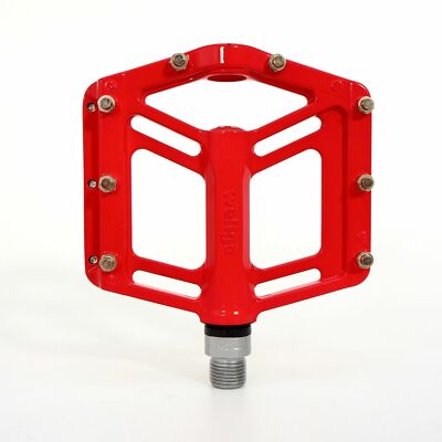 Pedali Wellgo MG6 Magnesio 9/16 &ndash; Cuscinetti Sigillati &ndash; Piattaforma Nera &ndash; Taiwan