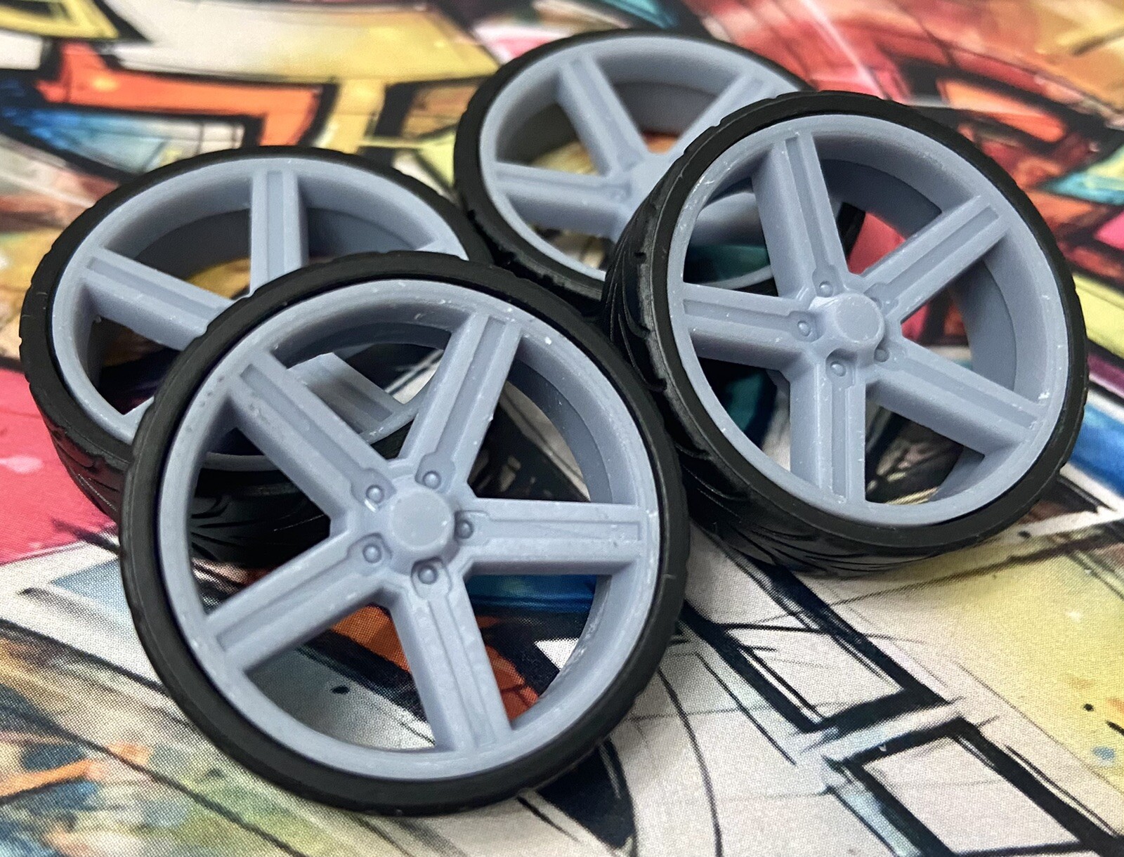 1/24 Resin 26 ScaleInch IROC Style Model Car Wheels/Tires,1/25, Donk eBay