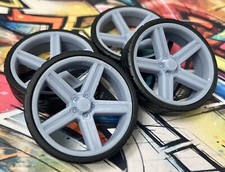 124 Resin 26 Scale-inch Iroc Style Model Car Wheelstires125 Donk