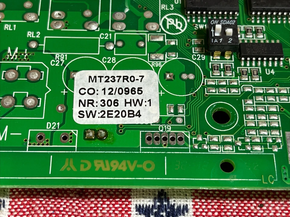 Mother Control Board Display 适用于 IPC Eagle CT70 洗衣机 MT237R0-7 MECE00480 — 第 4/4 张图片