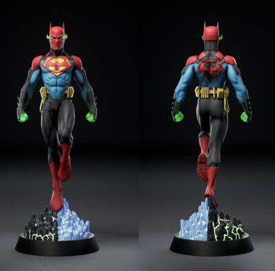 1/4 59cm SuperBat 3D Print Garage Kit Figure Model Kit Unpainted Unassembled GK