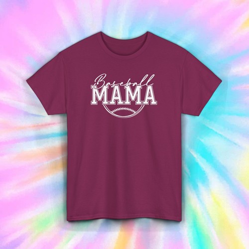 Baseball Mama T-Shirt Sports Mom Quote Athletic Graphic Tee S-5XL - Picture 14 of 14