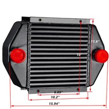 Fits 2017 2018 2019 Depo Racing Can-am X3 Turbo All Models Aluminum Intercooler