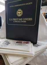 Postal Commemorative Society US First Day Covers & Special in Binder 1992 + 90s