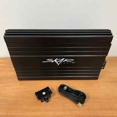 USED SKAR AUDIO SKv2-1500.1D 1500 WATT CLASS D MONOBLOCK SUB CAR AMPLIFIER