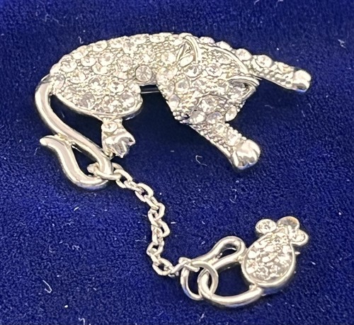 2 prendedores CAT-pavimentar gato y ratón colgante-Jennifer Moore estrás y gatos dorado - Imagen 8 de 12