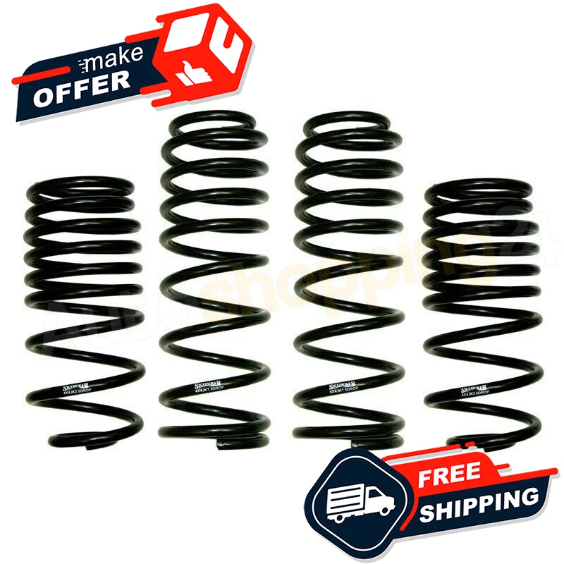 Muelles helicoidales descendentes delanteros Skyjacker 2"-2,5" LOWjacker para Jeep Wrangler 07-17 Foto 2 de 3