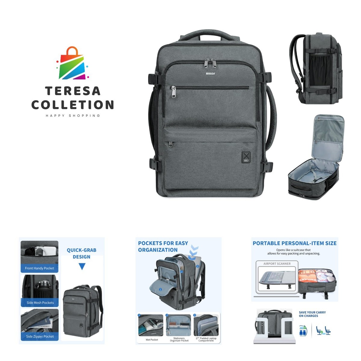 Duffel Bag Ebags Personal Item Travel Backpack For Spirit Airlines