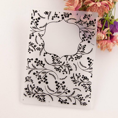 Plastic Embossing Folder Flower Stencil Die Template Scrapbooking Card Craft DIY - Picture 8 of 46